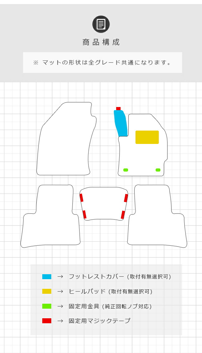 カローラクロス フロアマット STシリーズ トヨタ アクセサリー カーマット 内装 カスタム 車用品 カーマット専門店 Craft Mart
